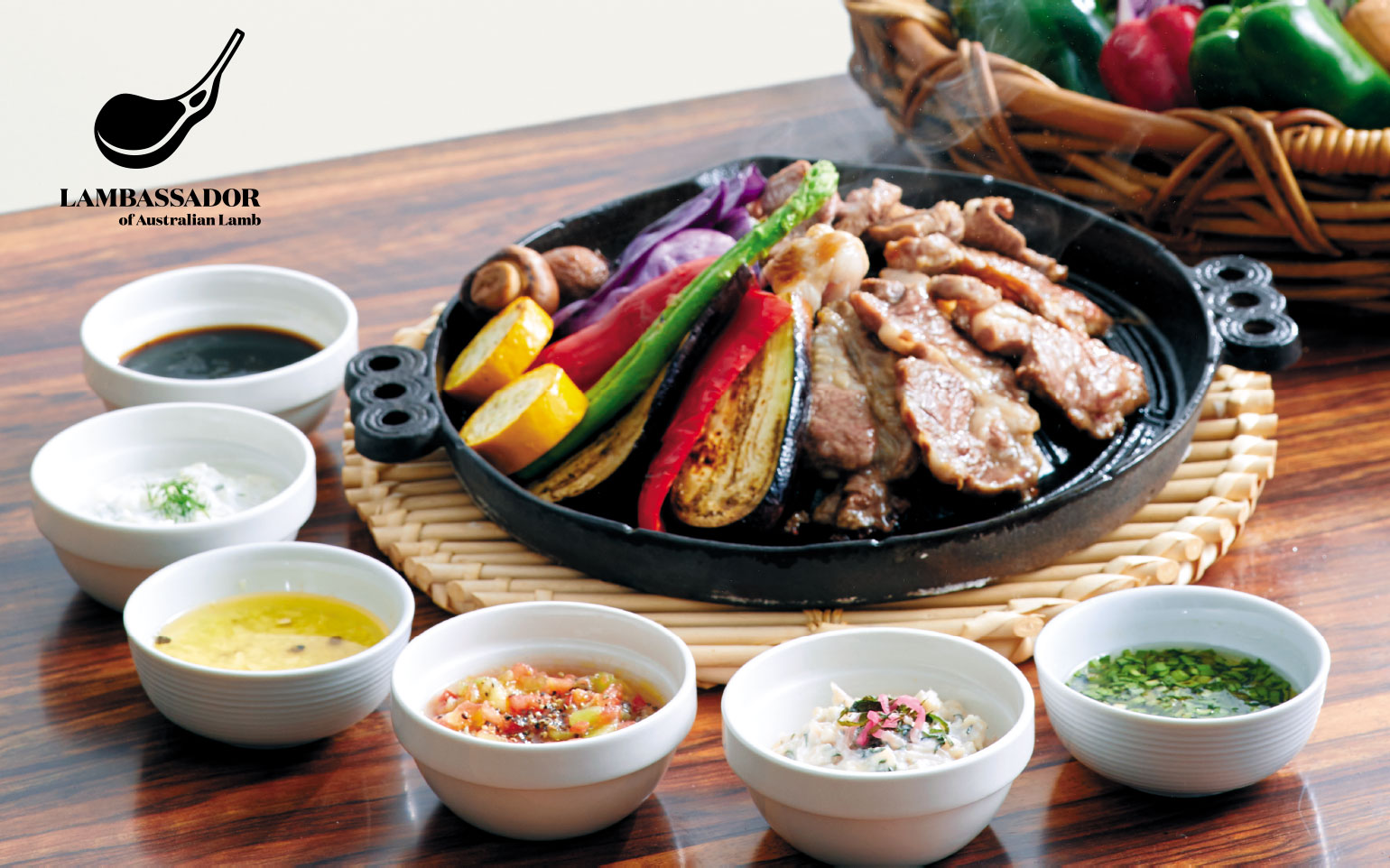 ラム料理の画像