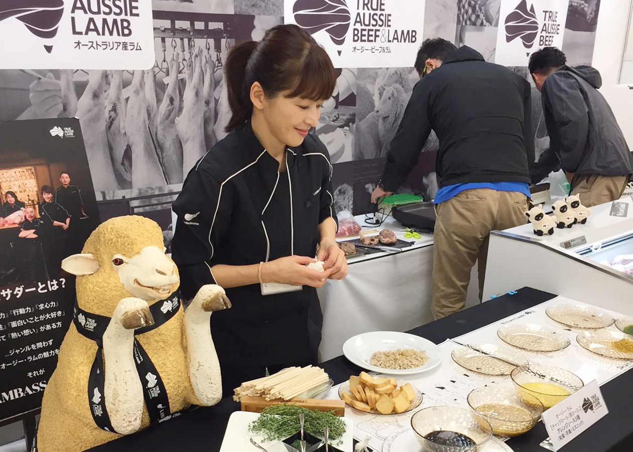 【ラムバサダー × 日本フードサービス協会】石井秀代さんがラム肉の魅力を様々な角度からPR！
