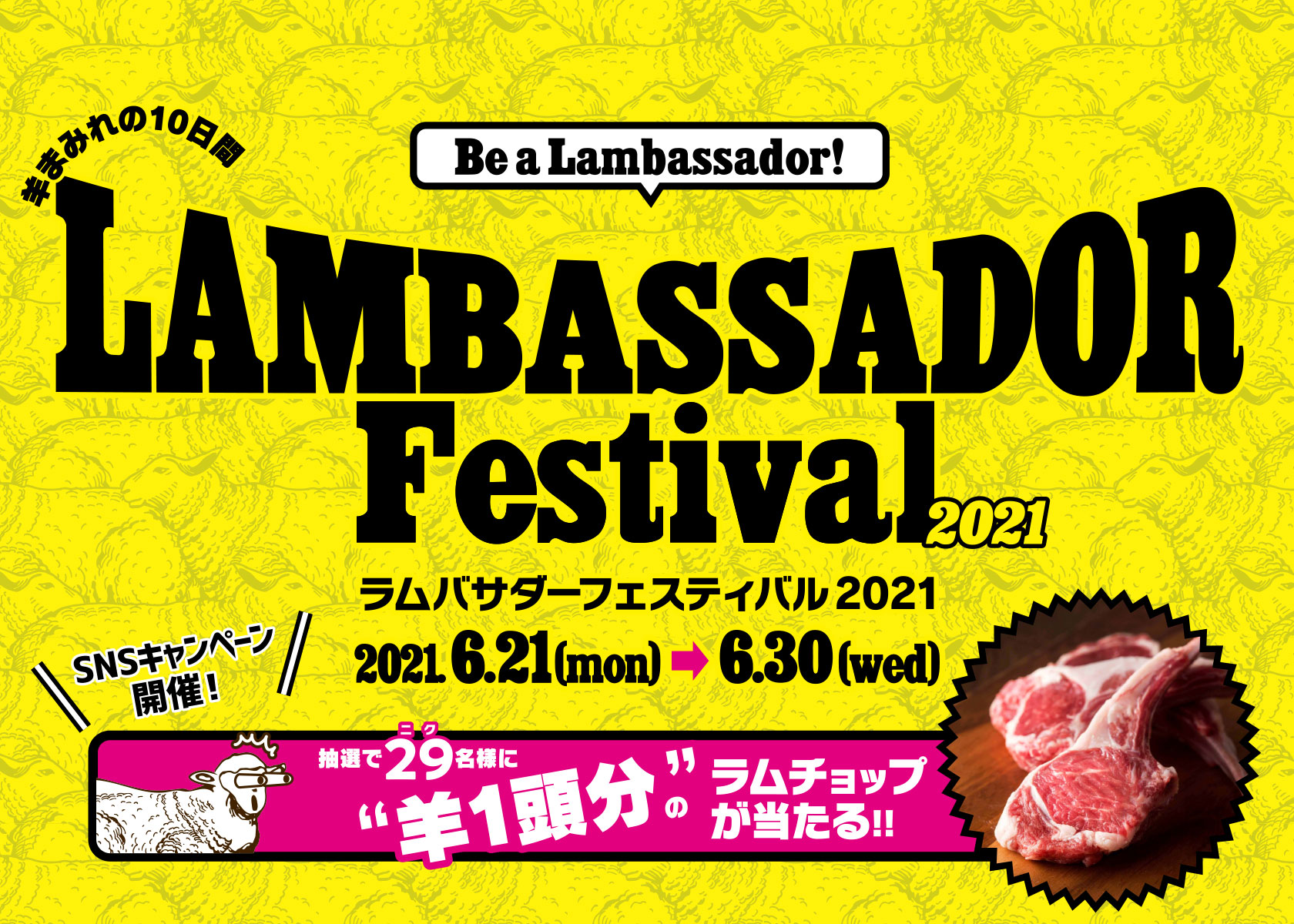 今年もラムバサダーフェスティバルを開催いたします！