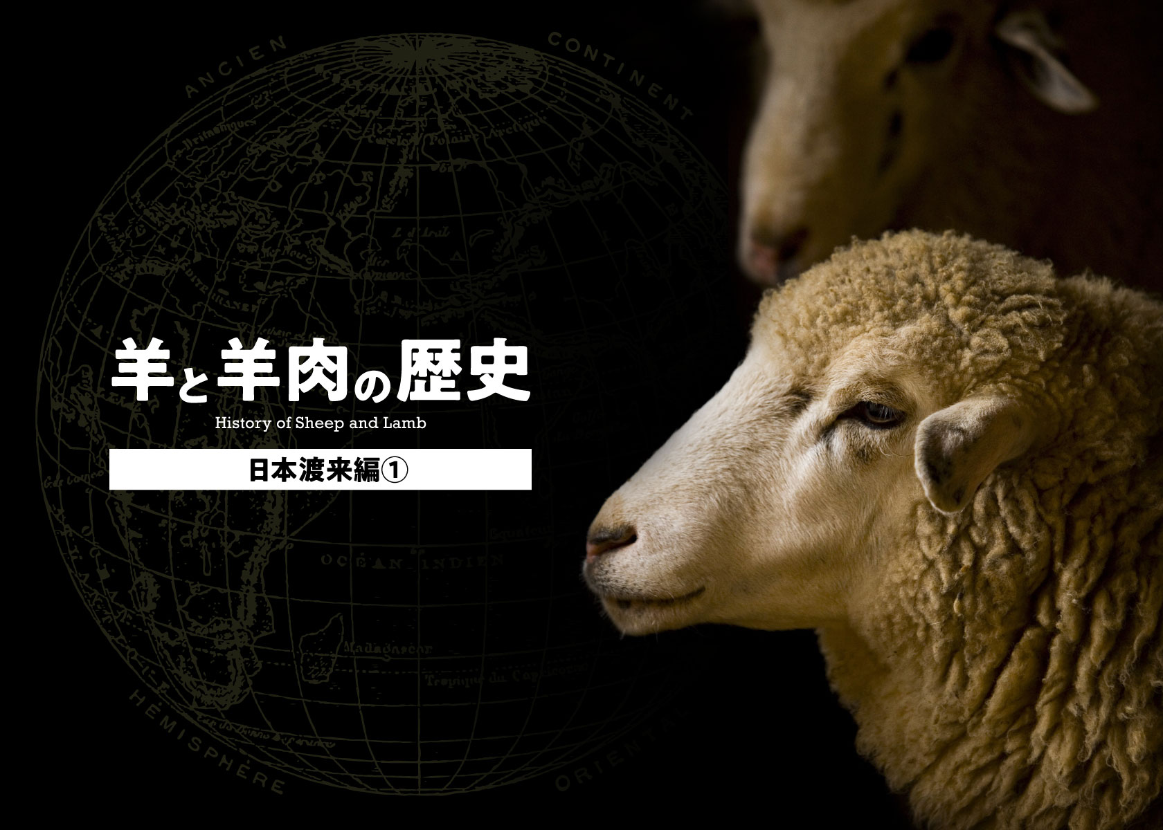 羊と羊肉の歴史1・日本渡来編その1
