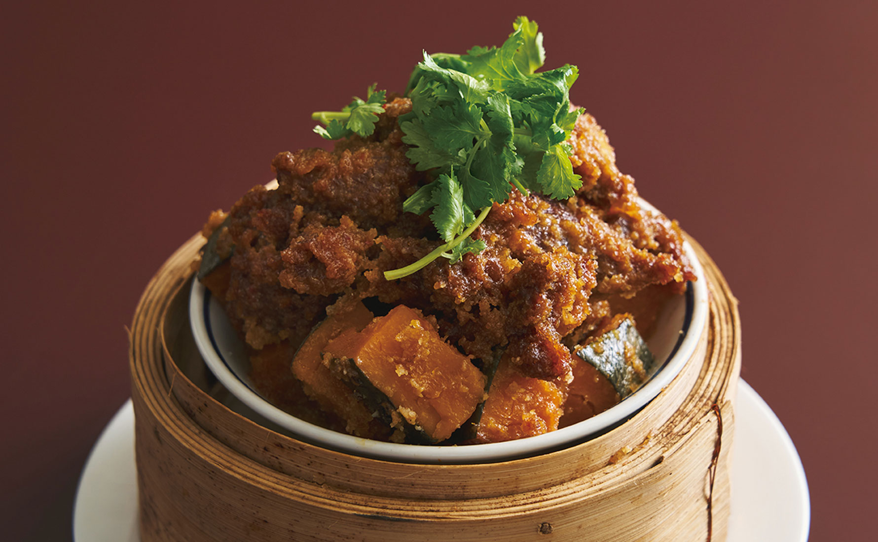 粉蒸羊肉（羊肉の米粉蒸し）